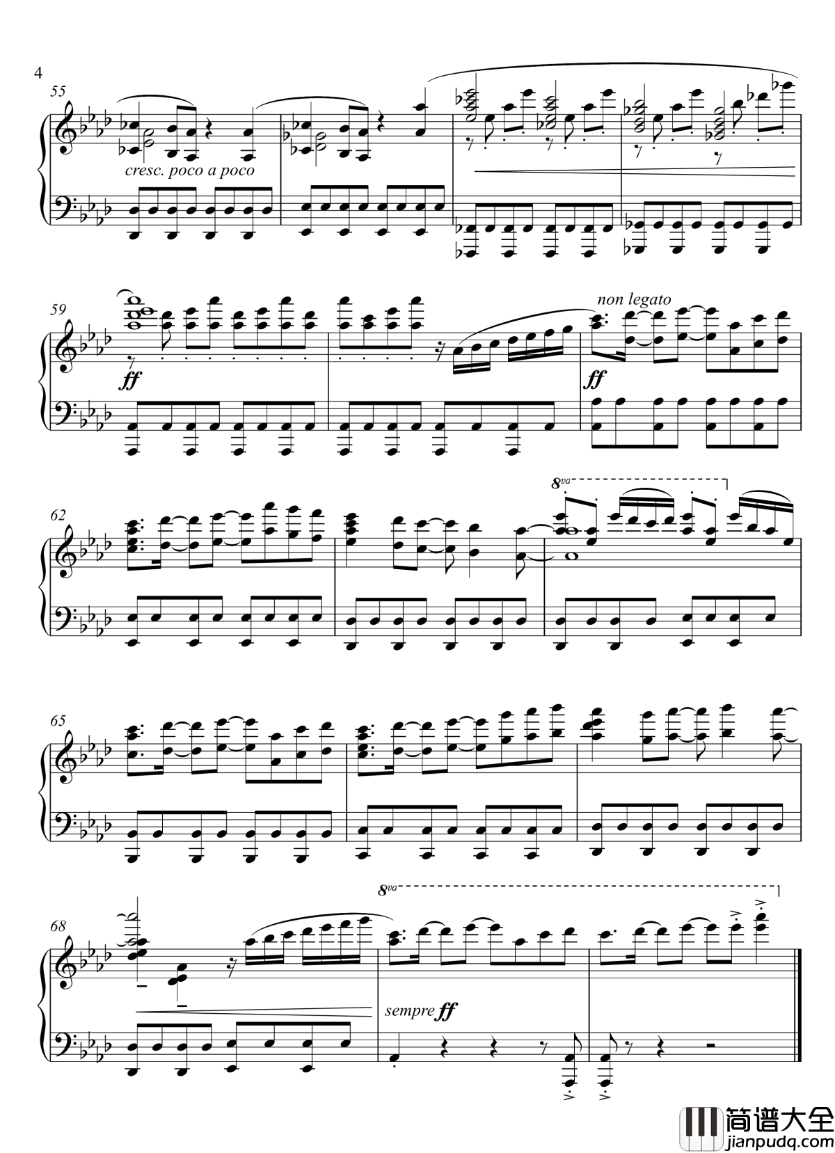 Greatest_Memories钢琴谱_【Camp_Buddy】主题曲_中难度版_Camp_Buddy