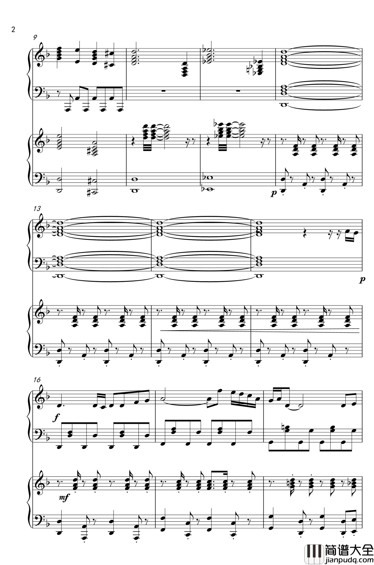 Rinn_Ding_Dong钢琴谱_Rigel_Theatre