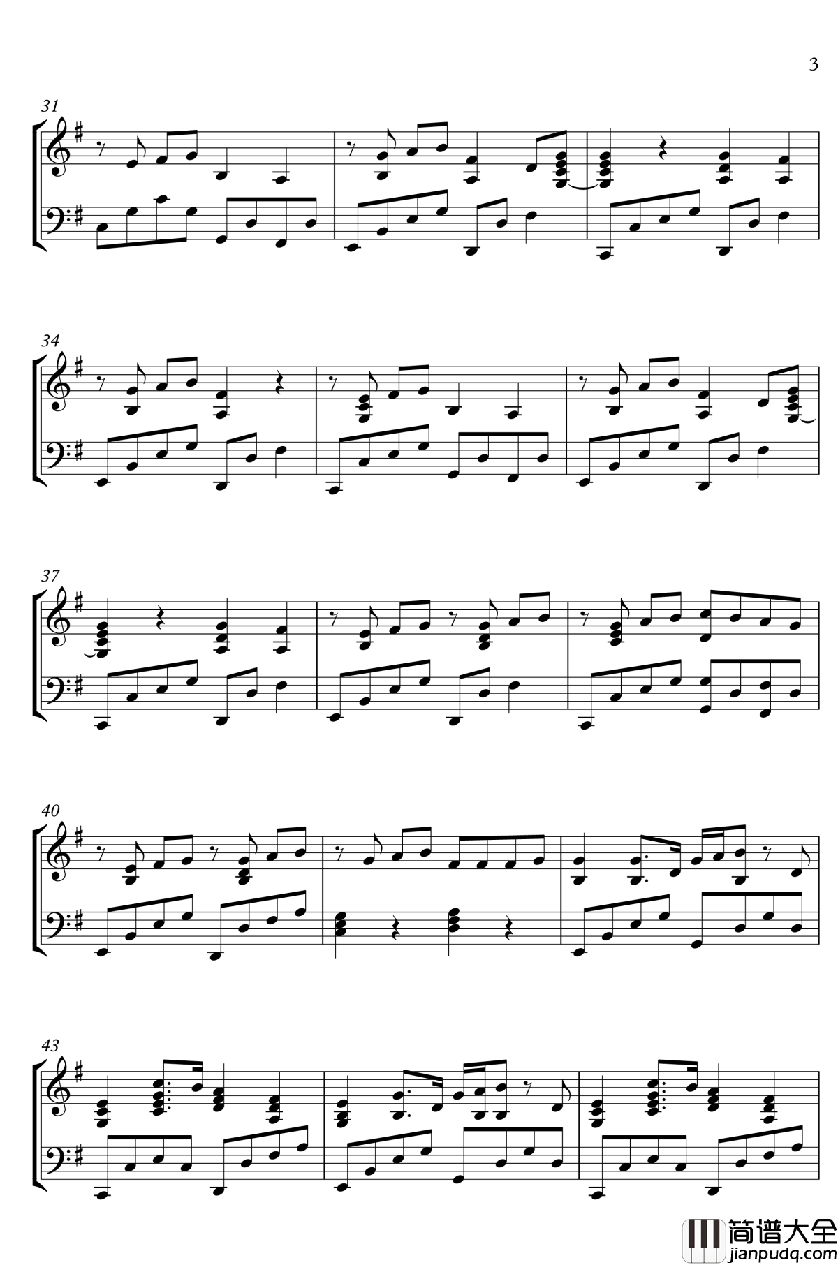 Darkside钢琴谱_Alan_Walker