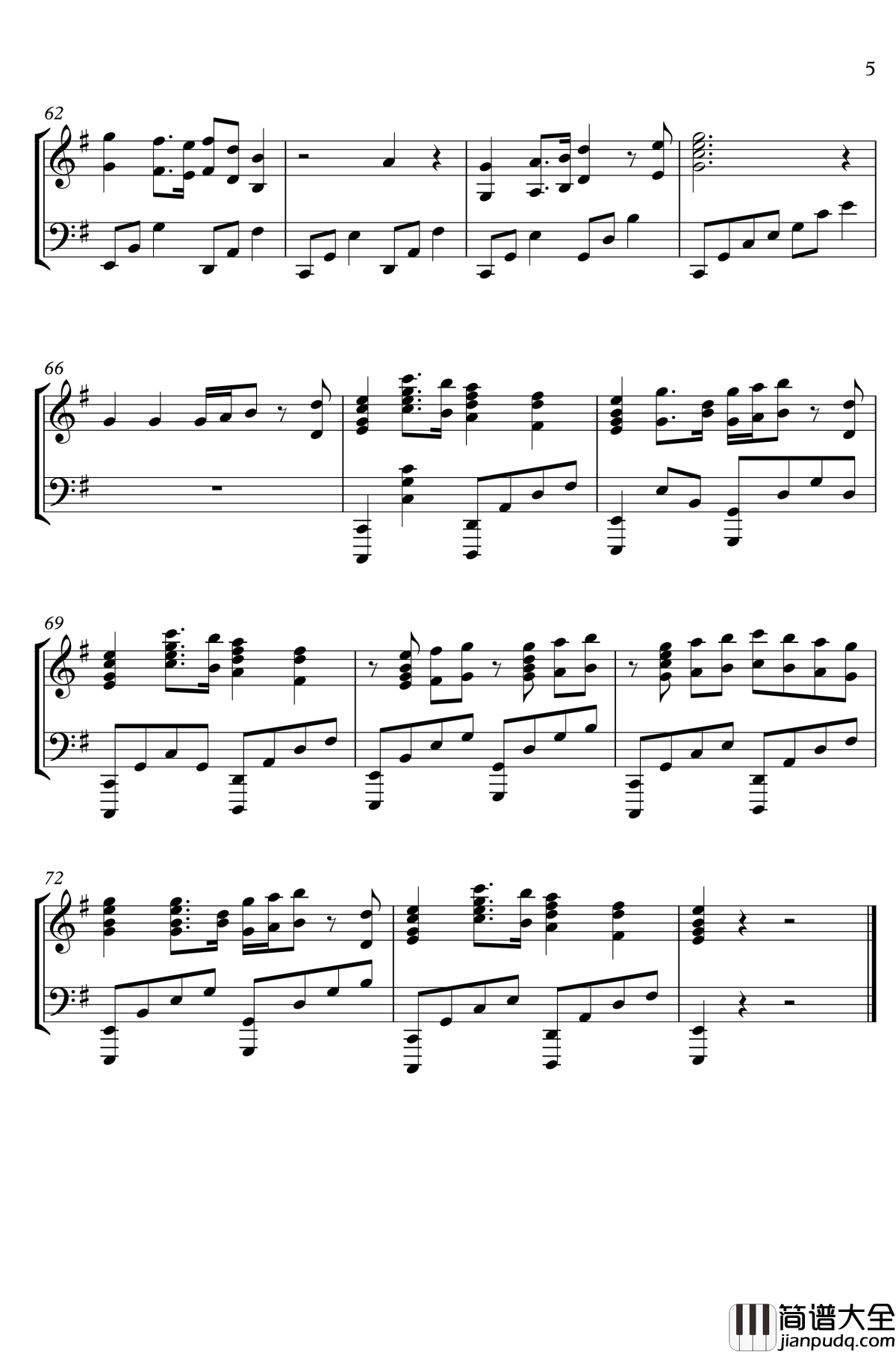 Darkside钢琴谱_Alan_Walker