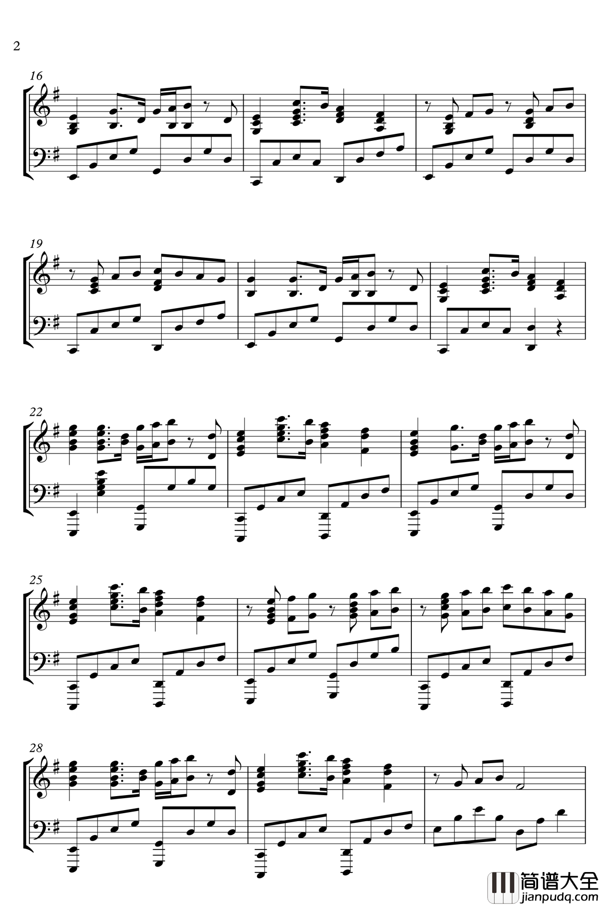 Darkside钢琴谱_Alan_Walker