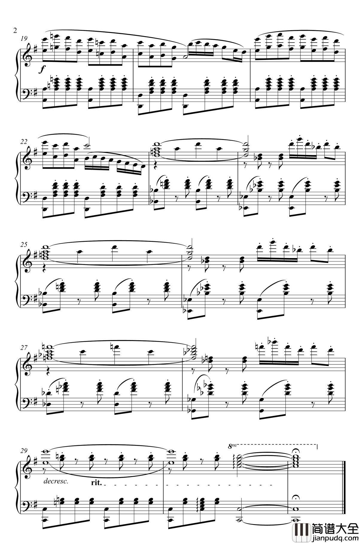 The_Winter钢琴谱__跳舞的线_Dancing_Line_OST__寒冬