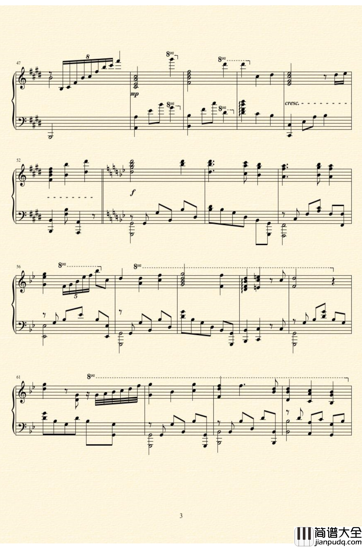 Scarborough_Fair钢琴谱_末日时在做什么？~可以拯救一下吗？_OST_加藤达也