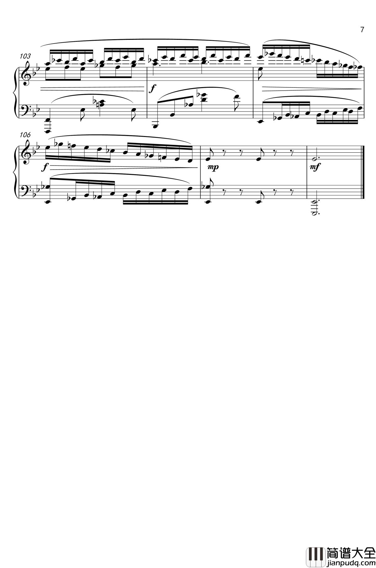 op3no4钢琴谱_即兴曲，钢琴曲4首_榕剑