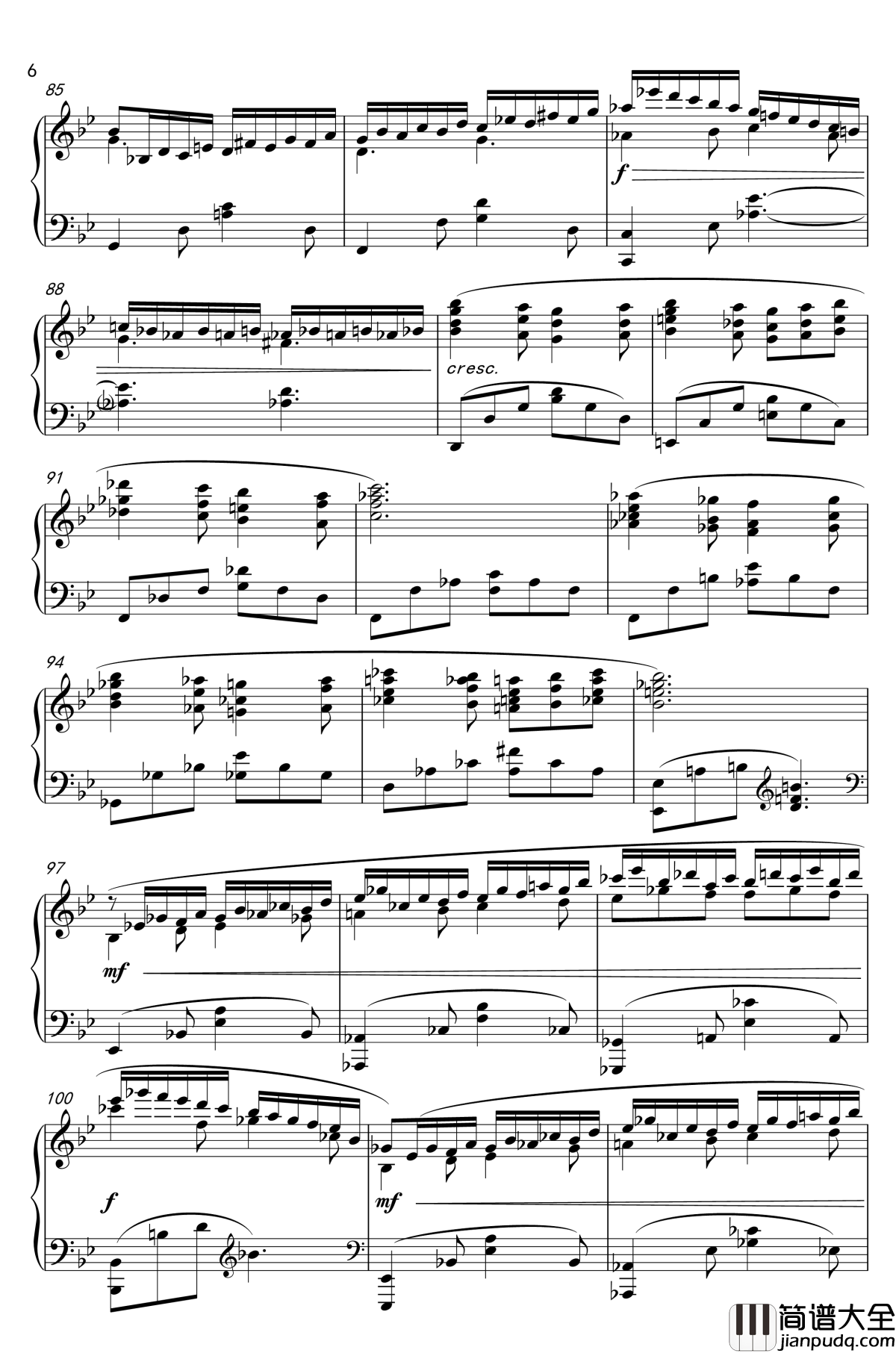 op3no4钢琴谱_即兴曲，钢琴曲4首_榕剑