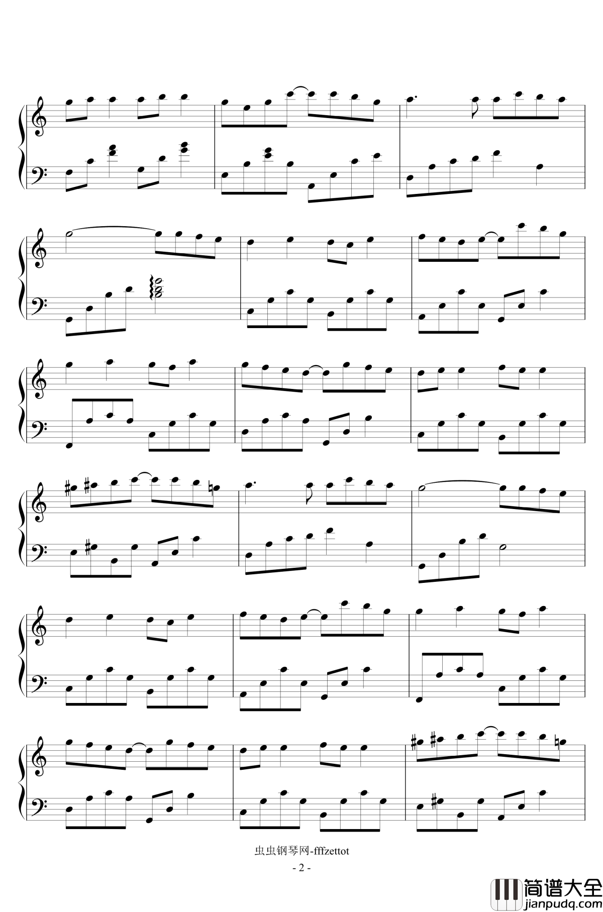 心愿便利贴钢琴谱_元若蓝