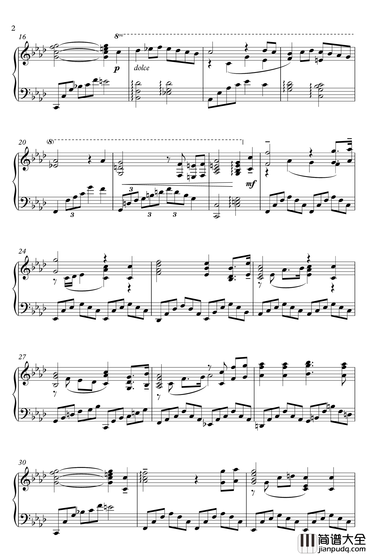 AURORA钢琴谱_高达Age_夏亚的逆袭