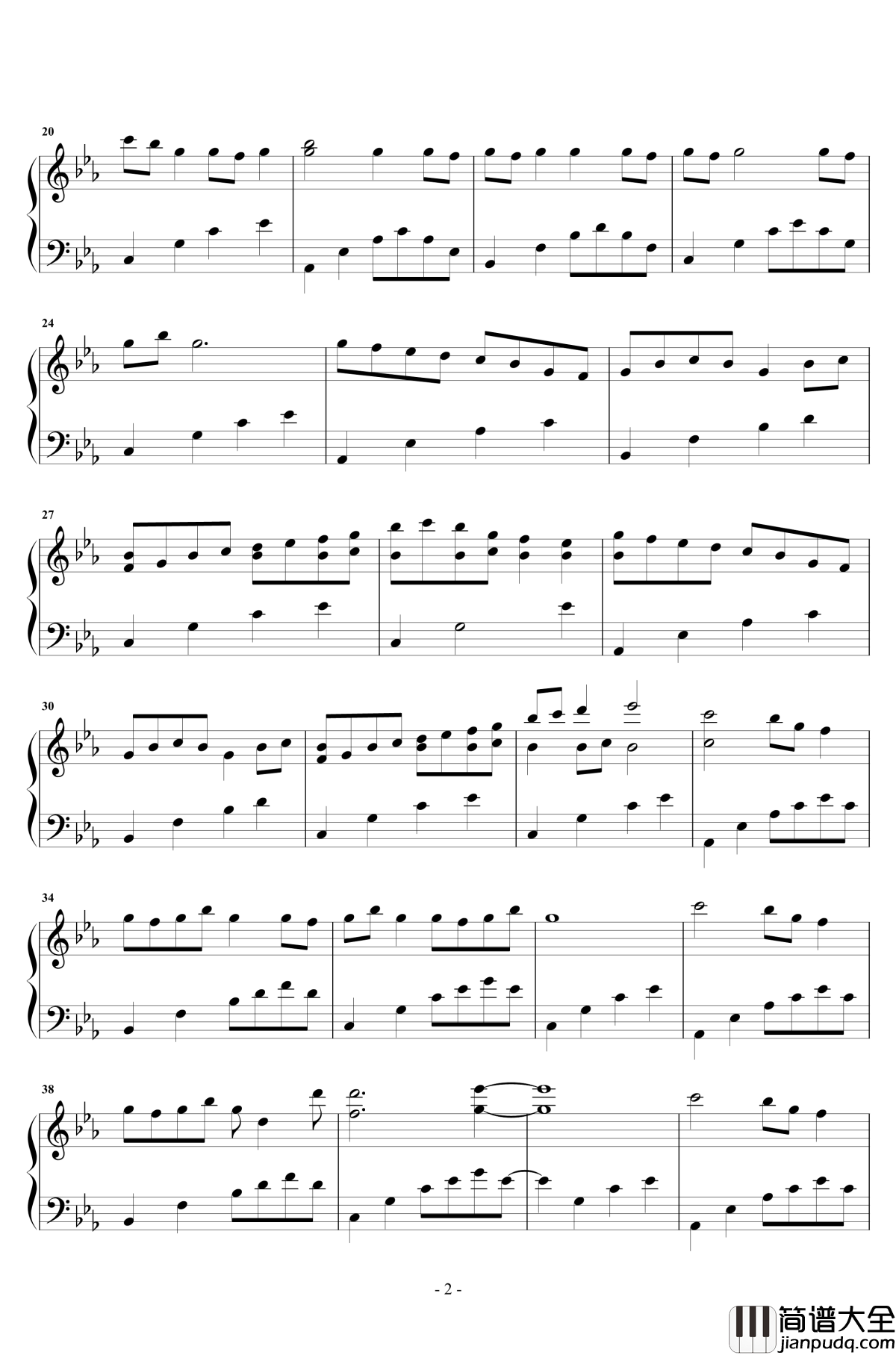 樱花雨钢琴谱_纯音乐_傅许