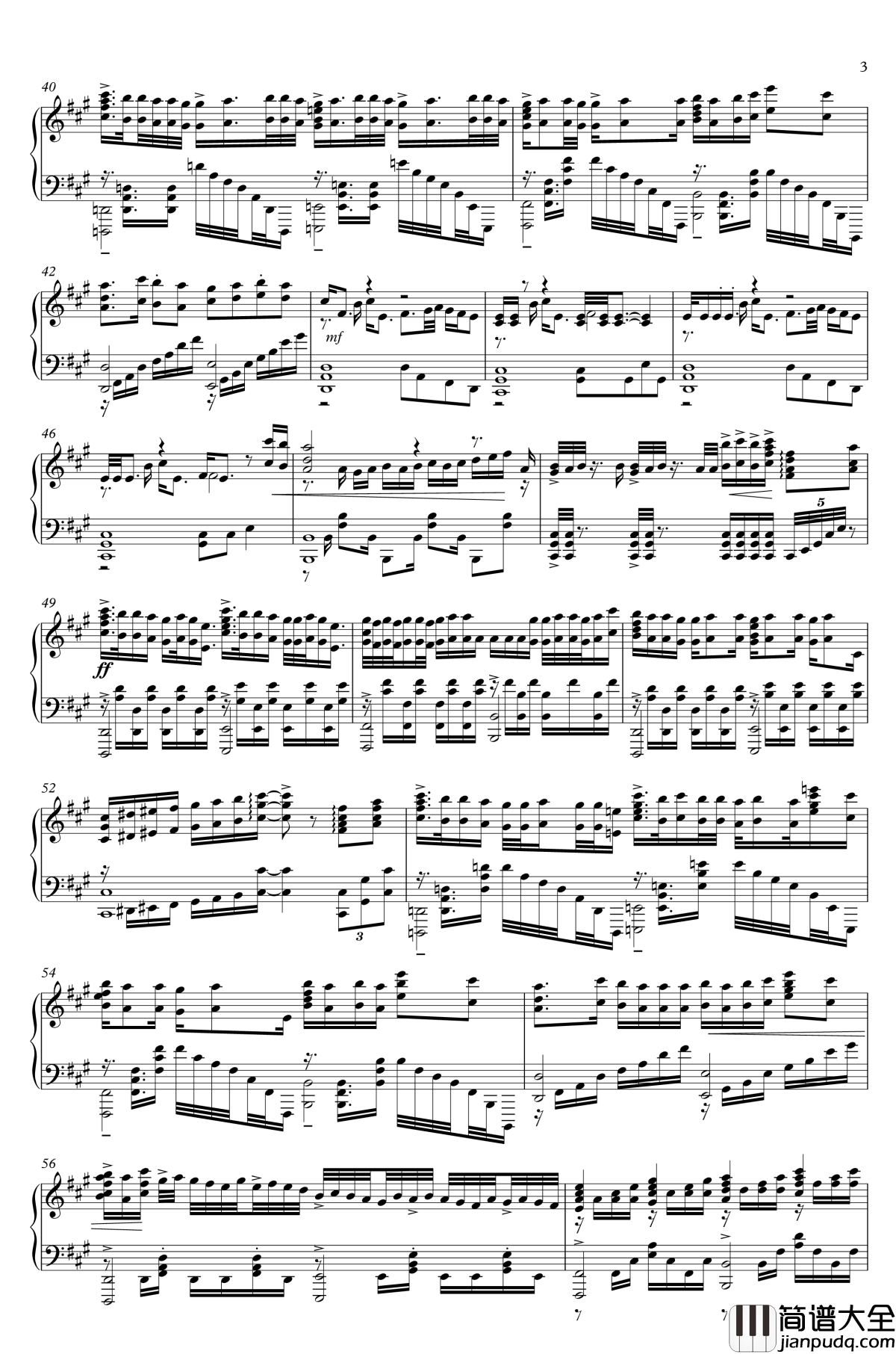 カワキヲアメク钢琴谱_家有女友op_修改版