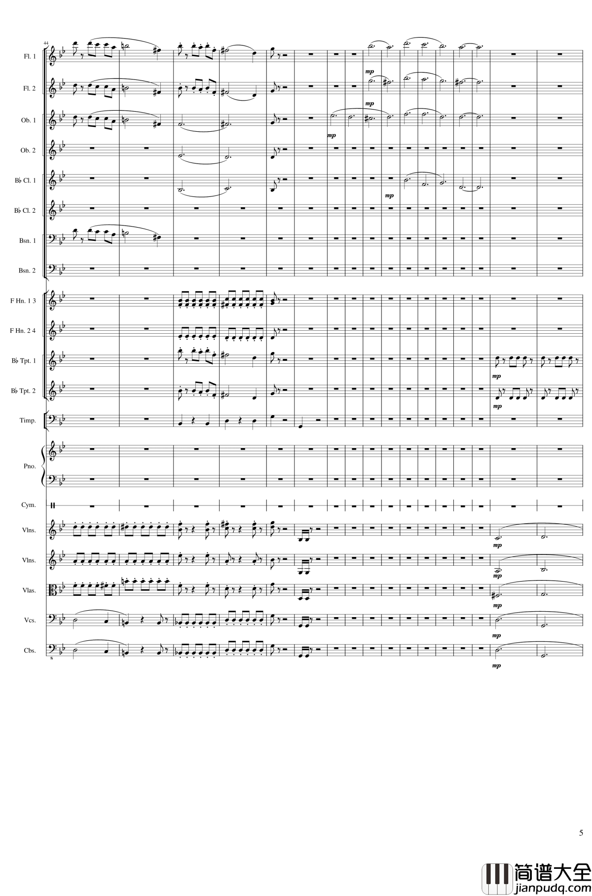 Piano_Concerto_No.8,_Op.123_III钢琴谱_一个球