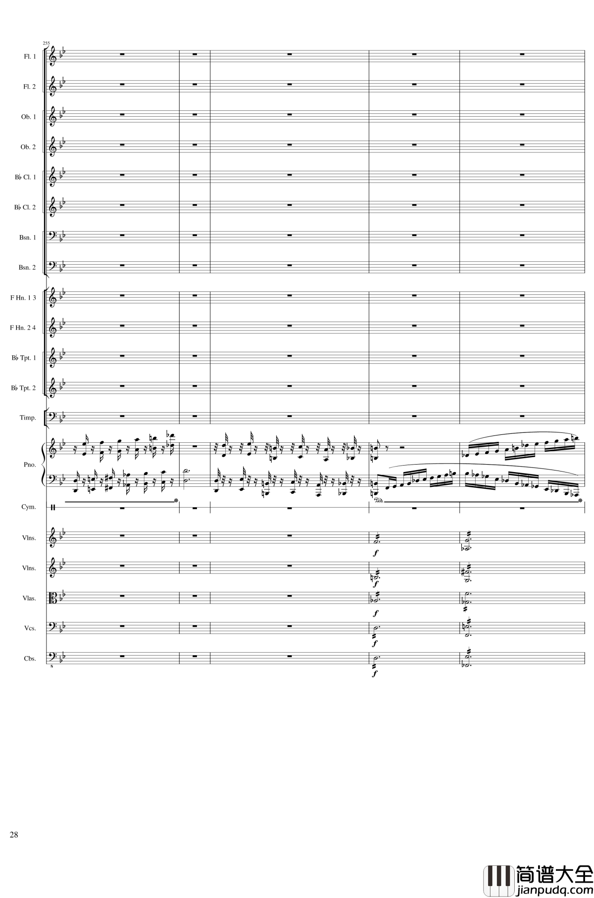 Piano_Concerto_No.8,_Op.123_III钢琴谱_一个球