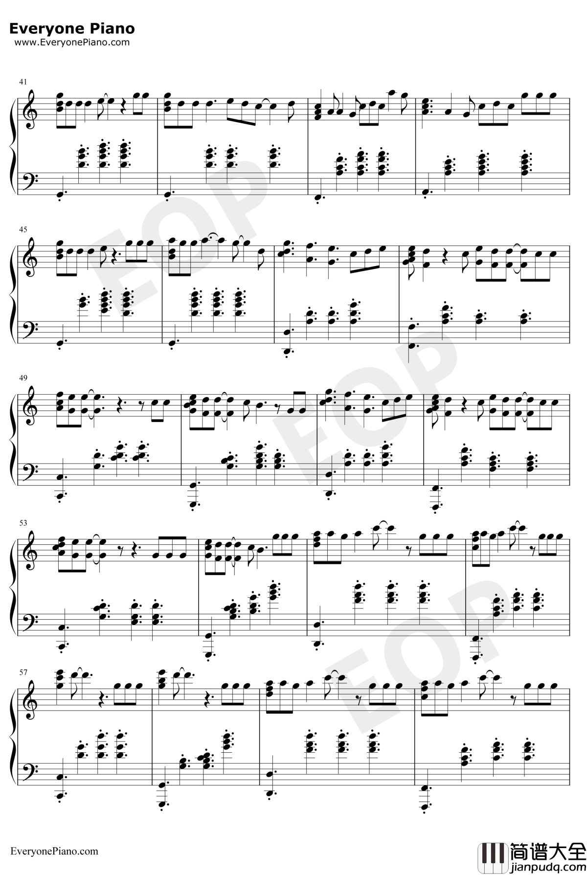 Flux钢琴谱_EllieGoulding