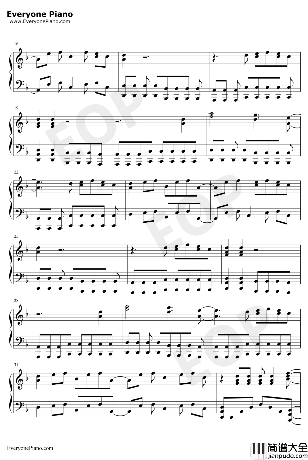 Square_Hammer钢琴谱_Ghost