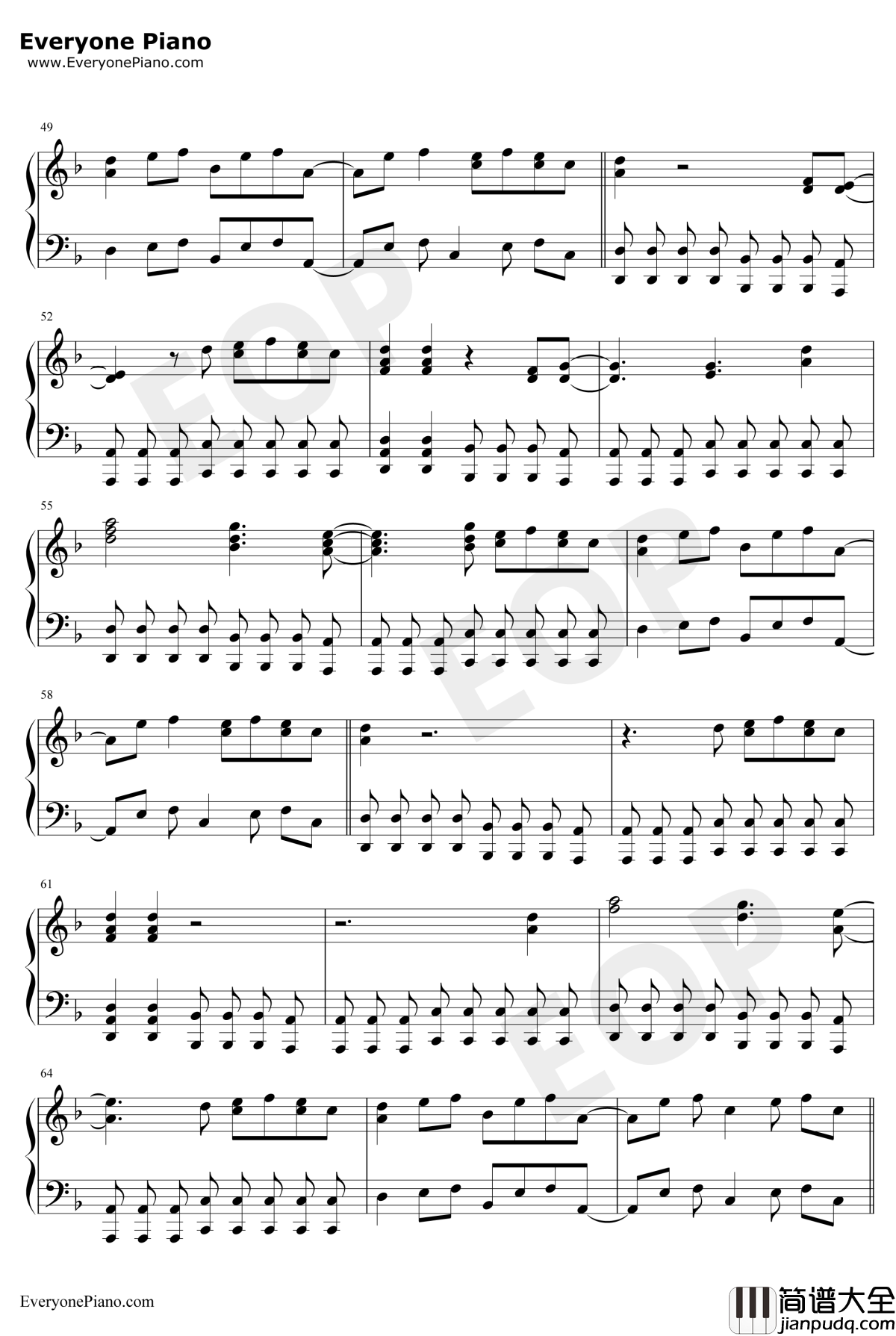 Square_Hammer钢琴谱_Ghost