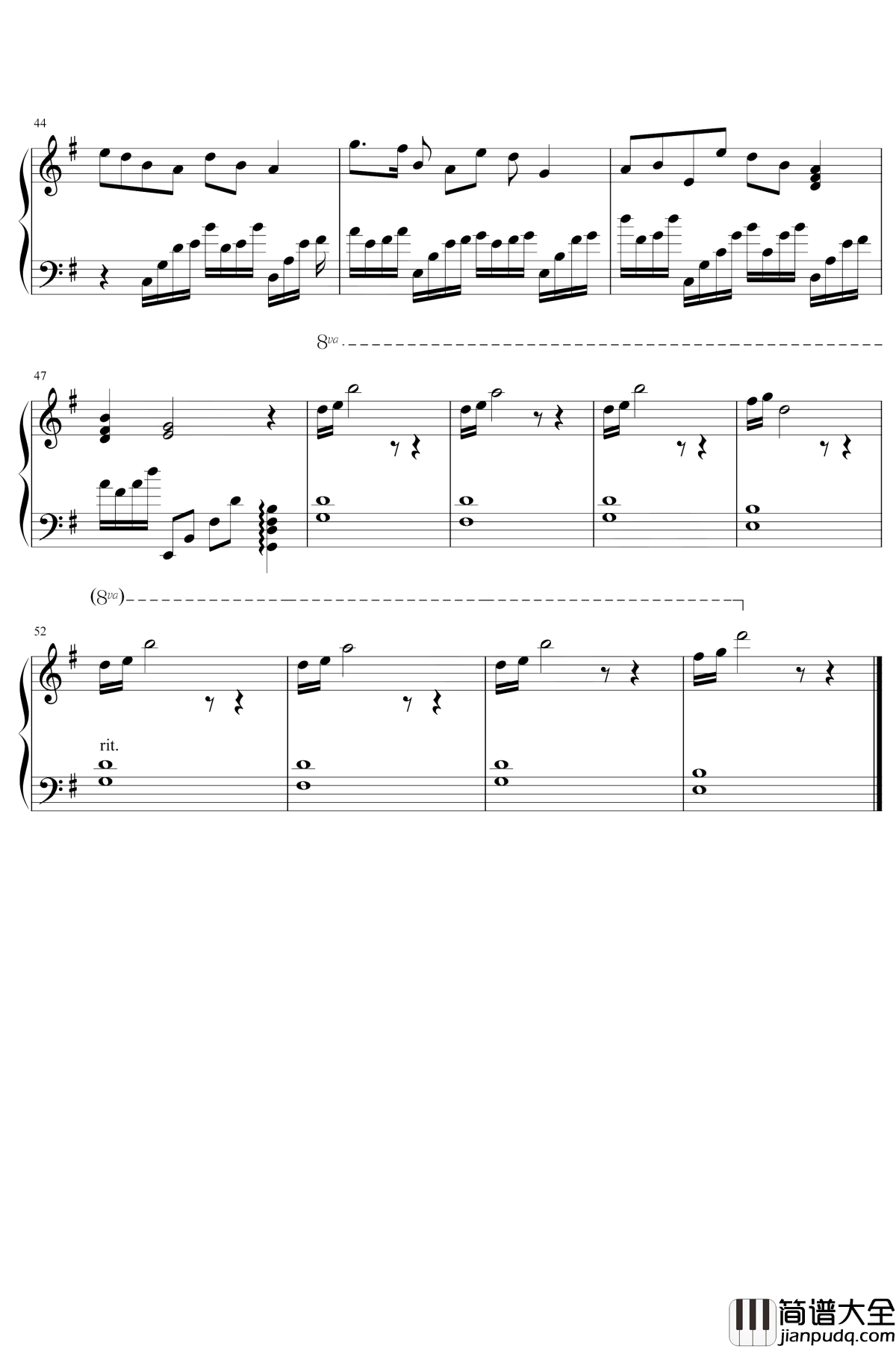 飞雪玉花钢琴谱_魏小涵_看这尘世的风花雪雨