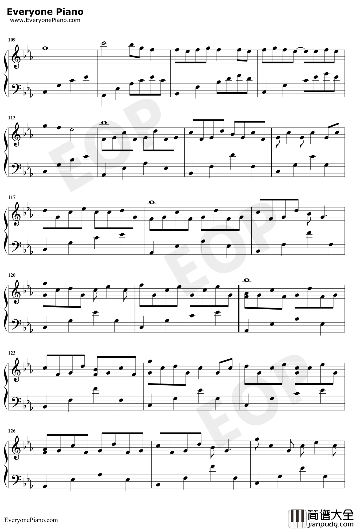 樱花雨钢琴谱_傅许_唯美钢琴曲