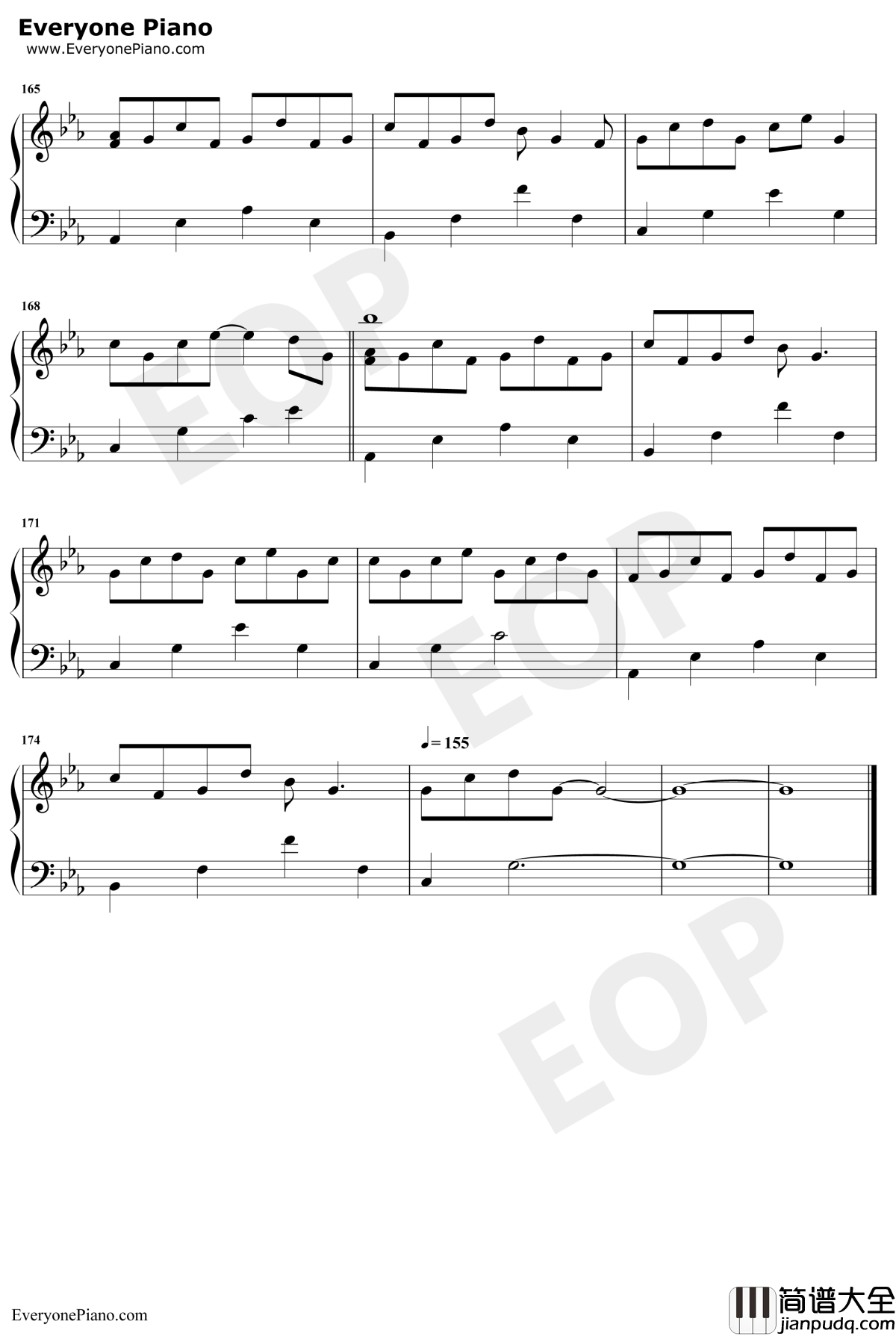 樱花雨钢琴谱_傅许_唯美钢琴曲