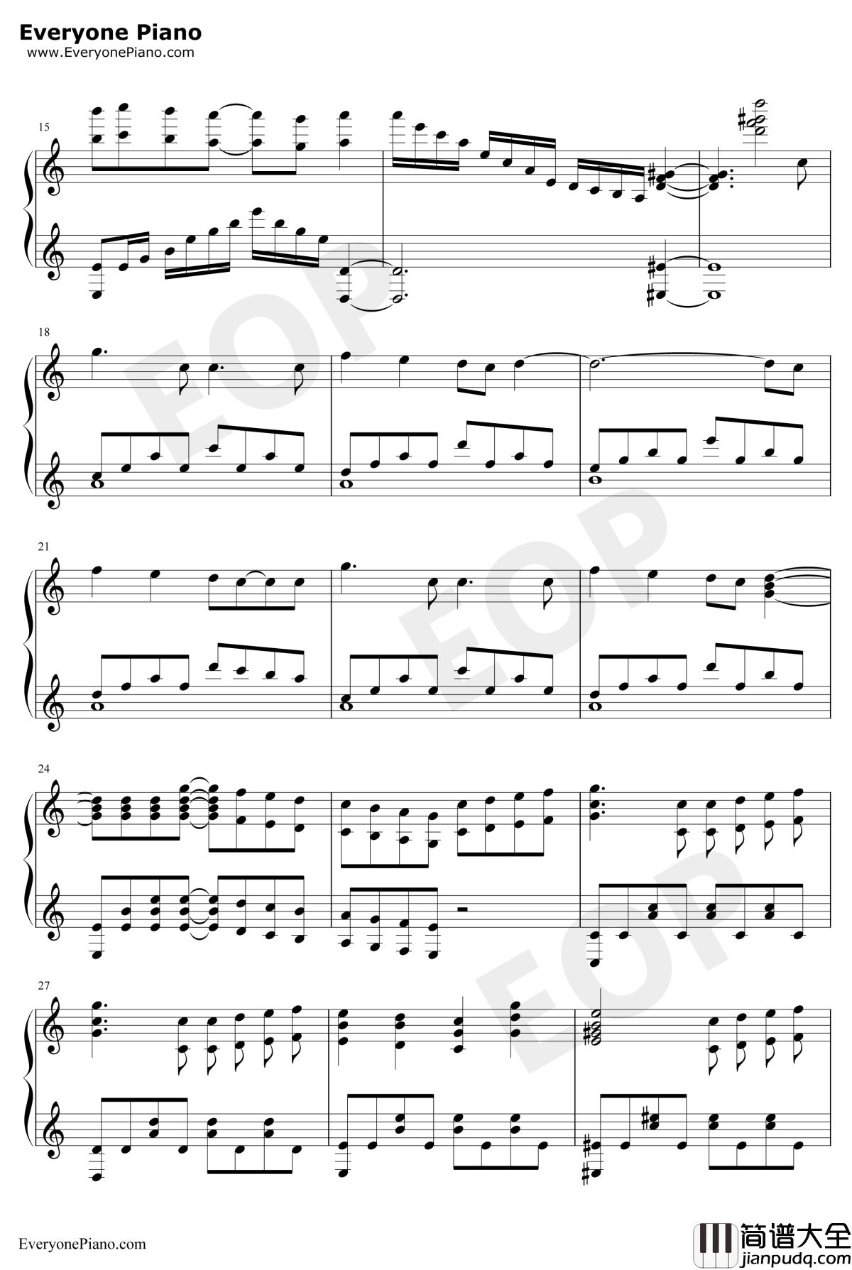 センチメンタルクライシス钢琴谱_Halca_辉夜大小姐想让我告白天才们的恋爱头脑战ED