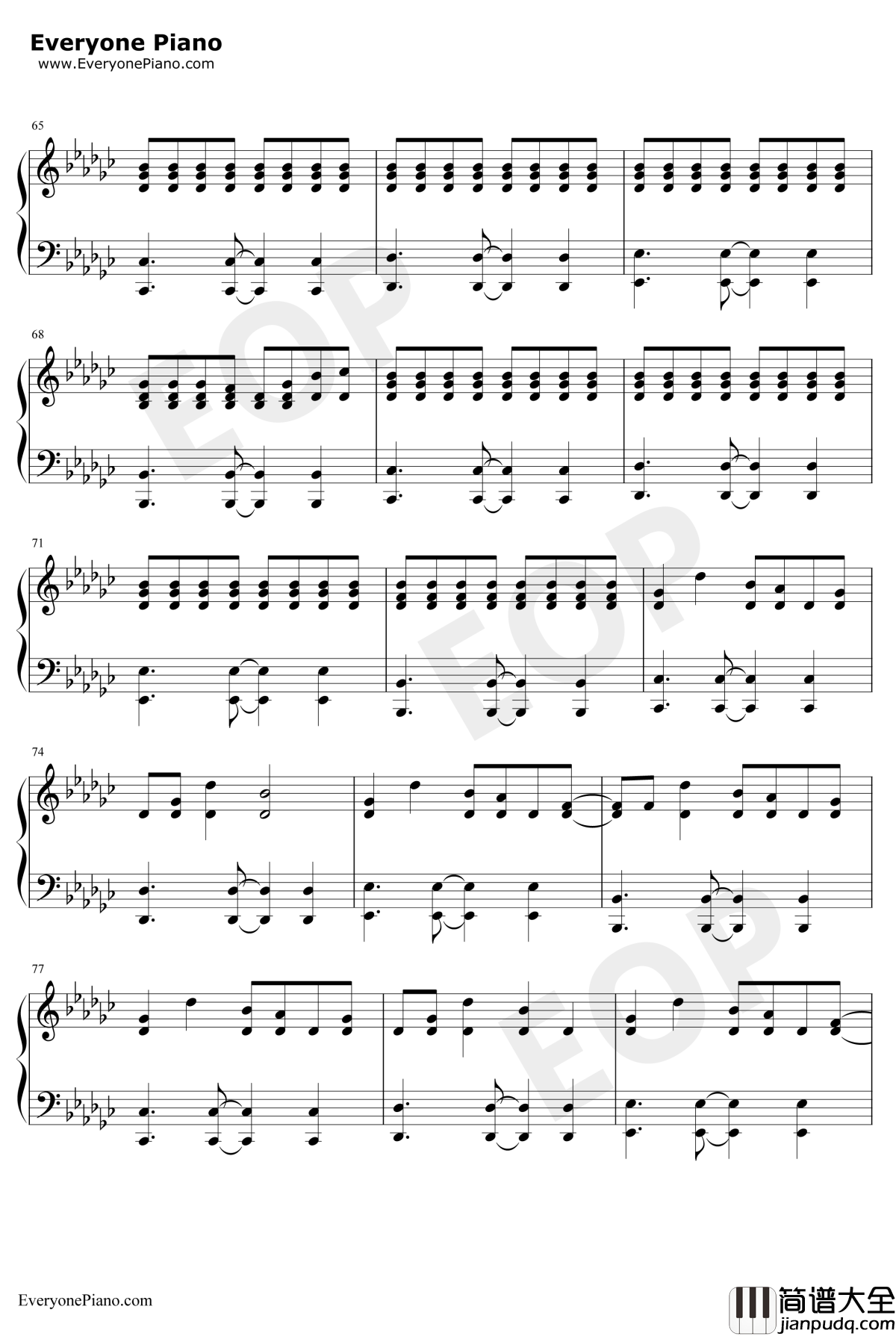 溯Reverse钢琴谱_马吟吟_这一秒只想在爱里沉溺_抖音热歌