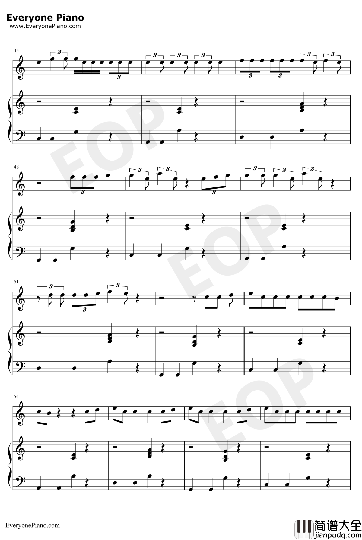 Anxiety钢琴谱_Julia_Michaels/Selena_Gomez