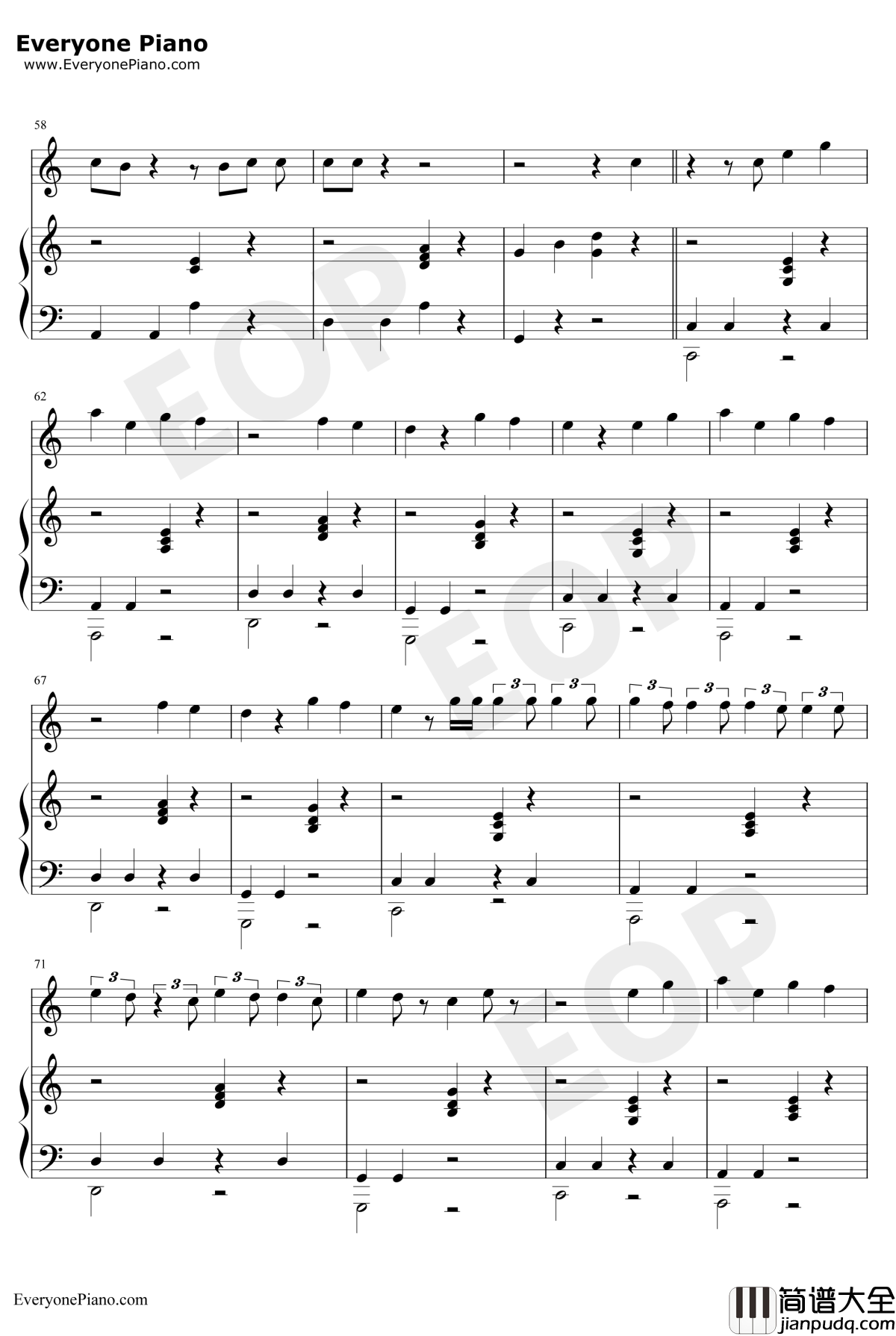 Anxiety钢琴谱_Julia_Michaels/Selena_Gomez