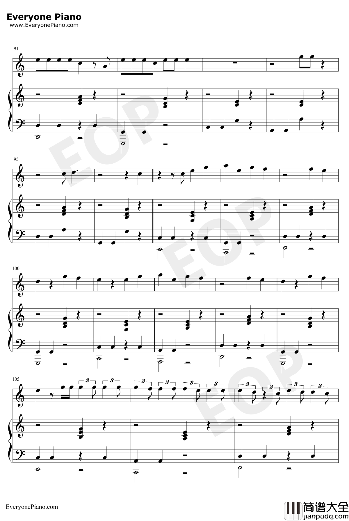 Anxiety钢琴谱_Julia_Michaels/Selena_Gomez