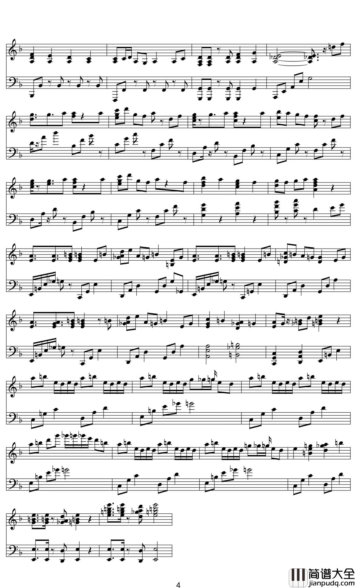 勿念他归钢琴谱_V.A演奏_千本樱钢琴版伴奏