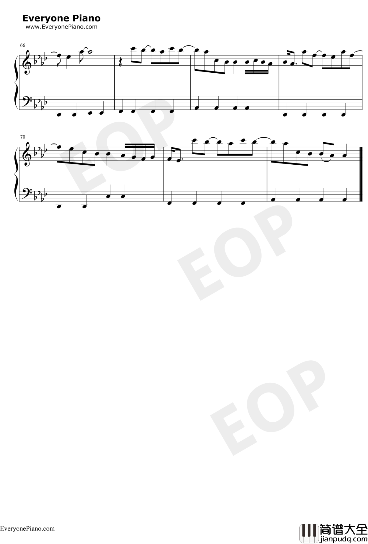 Dancing_with_a_Stranger钢琴谱_SamSmithNormani