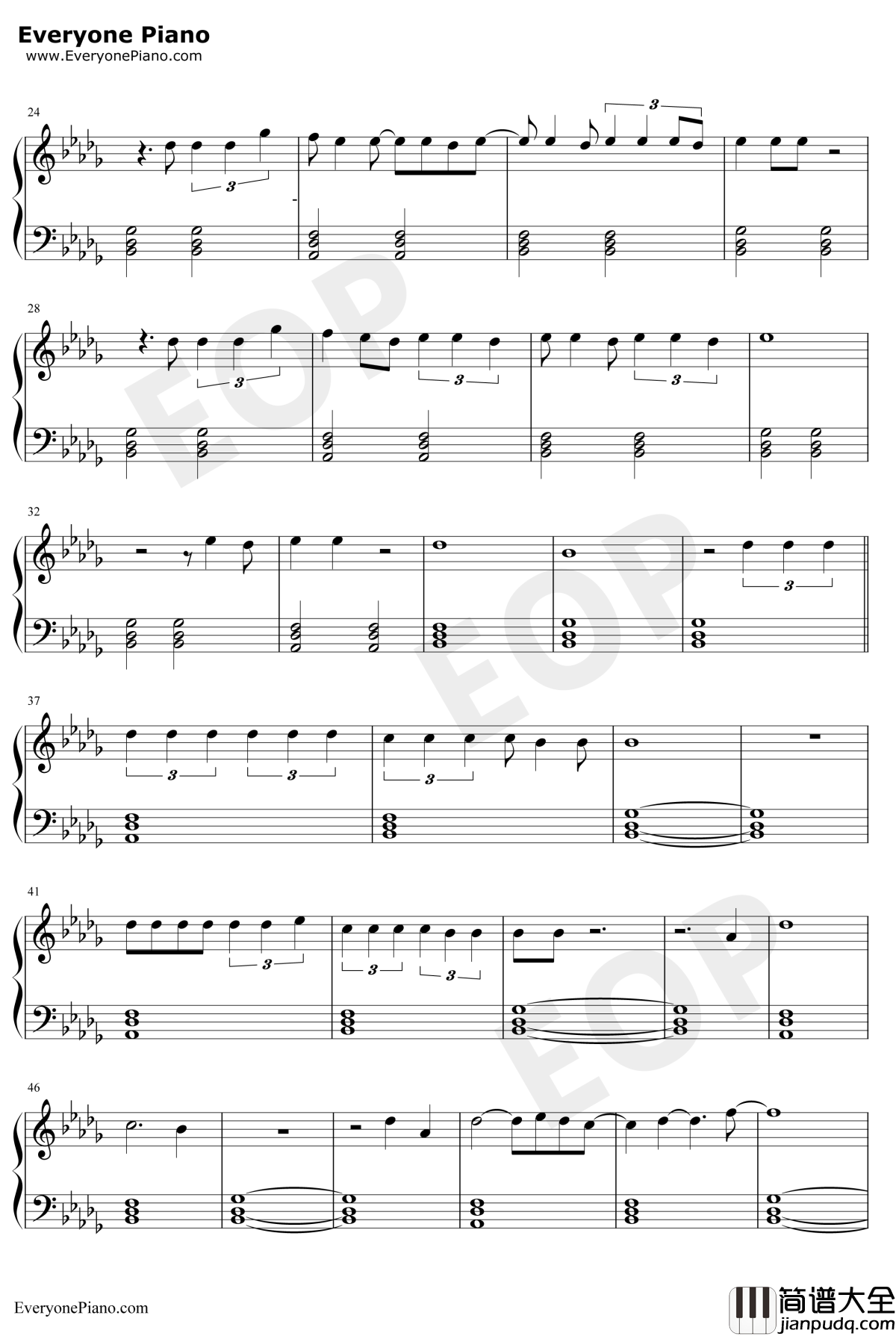 Adore钢琴谱_AmyShark