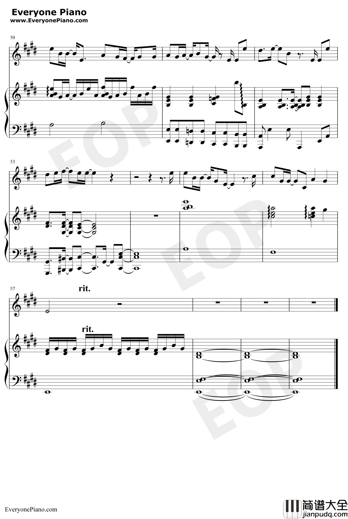 旧日时光钢琴谱_黑崎子_肆式青春中文版主题曲