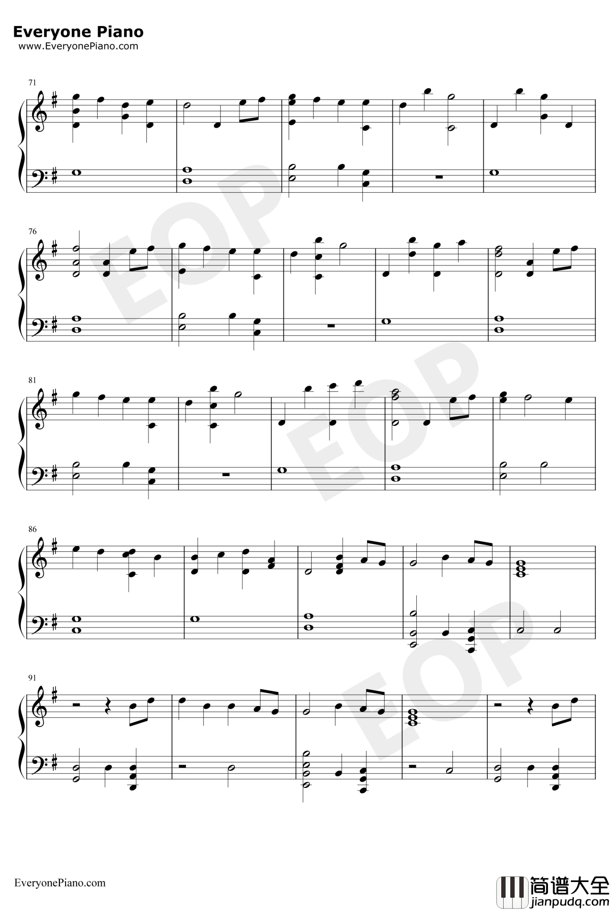 Waste_It_On_Me钢琴谱_SteveAokiBTS_SteveAokiftBTS