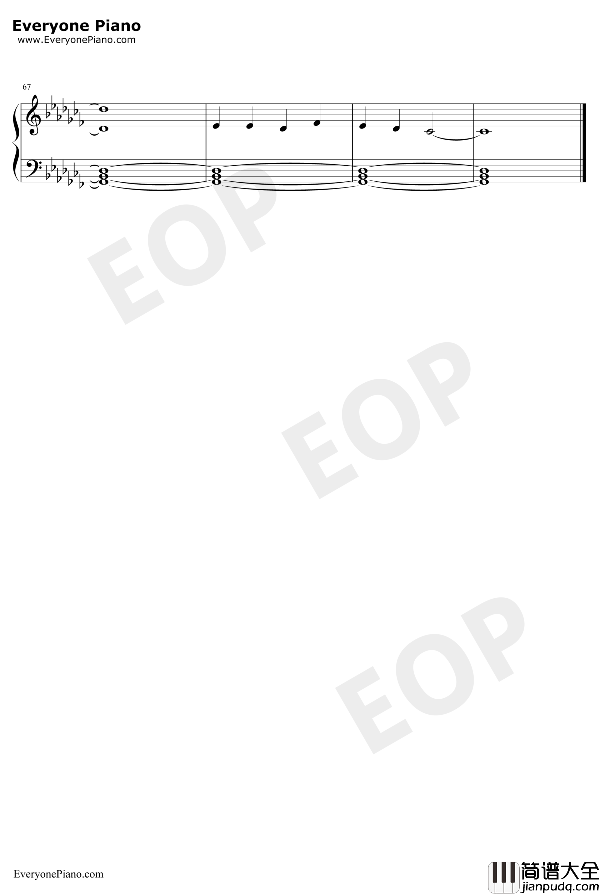 Life_Eternal钢琴谱_Ghost