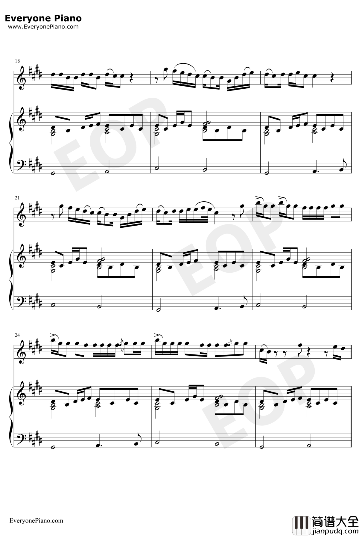 Let_Me_Down_Slowly钢琴谱_Alec_Benjamin