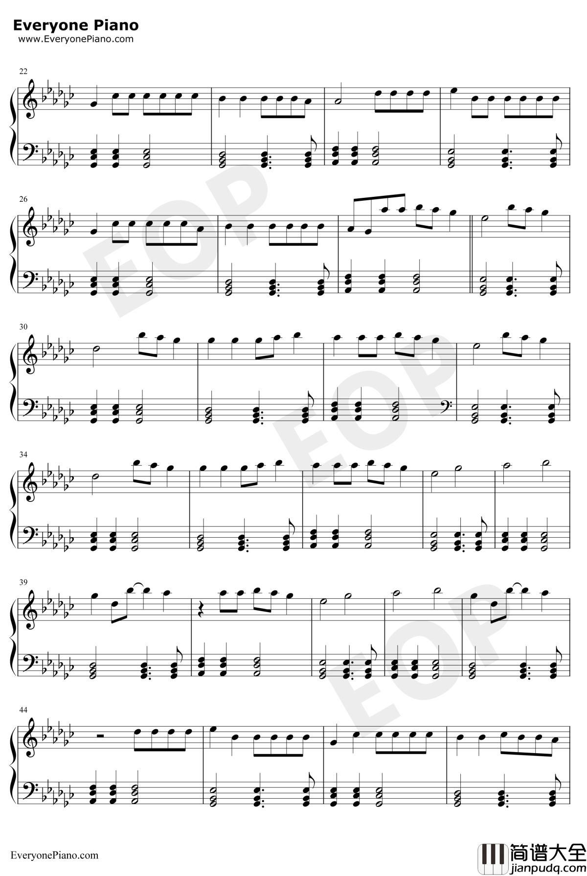 I_Said_Hi钢琴谱_Amy_Shark