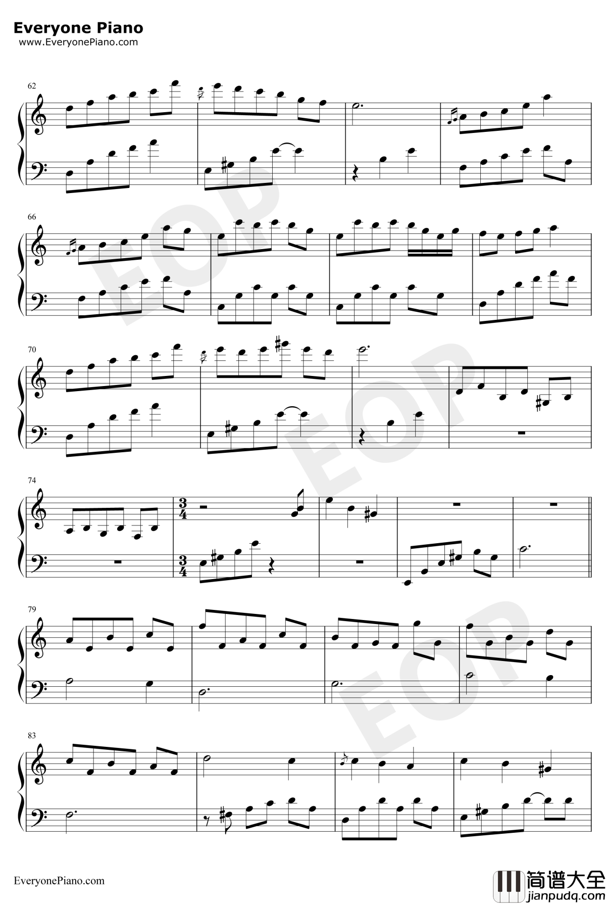 Memories_Of_The_Winter钢琴谱_The_Daydream_冬日回忆