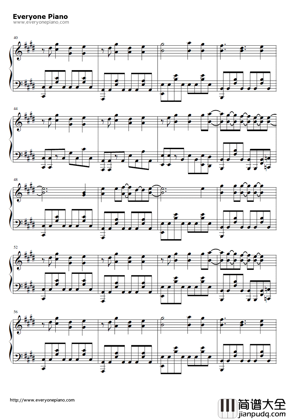 乱舞のメロディ钢琴谱_SID__死神_OP13