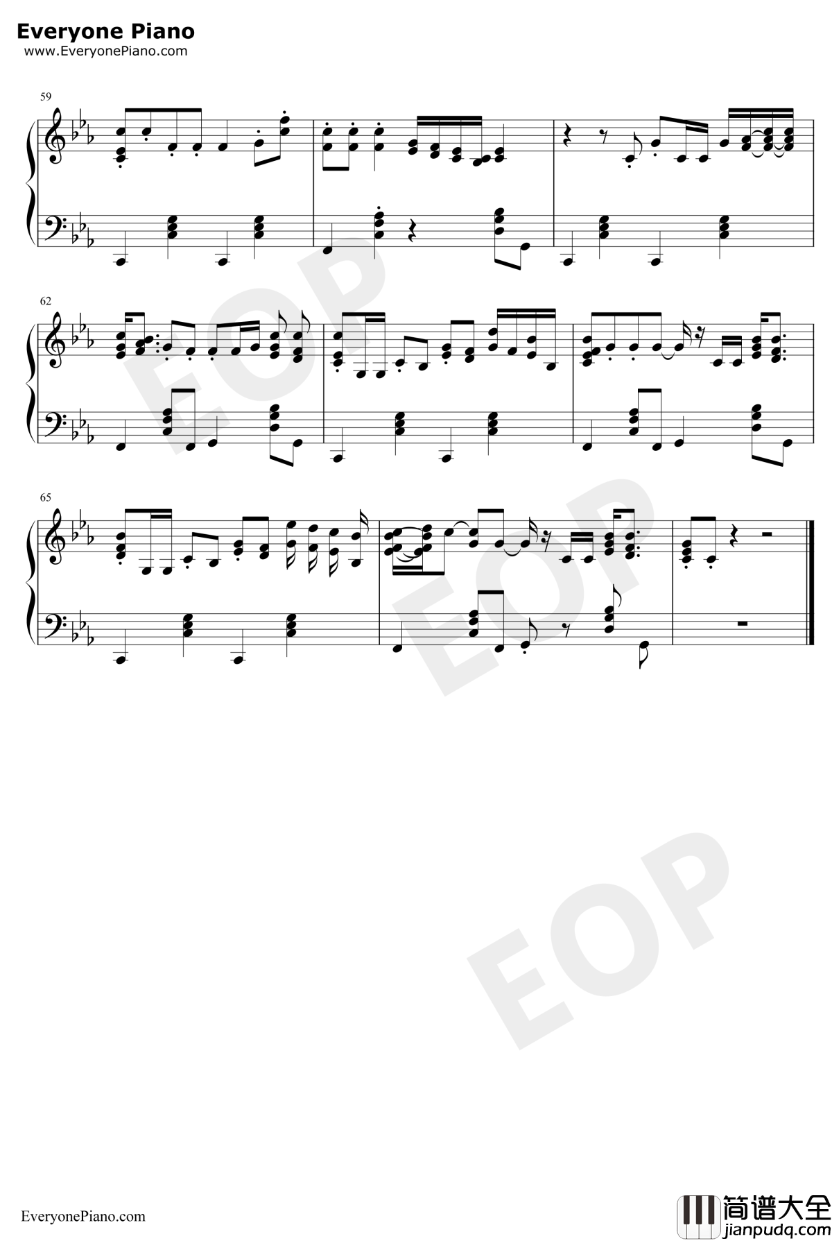 Break_Up_with_Your_Girlfriend_I_am_Bored钢琴谱_Ariana_Grande