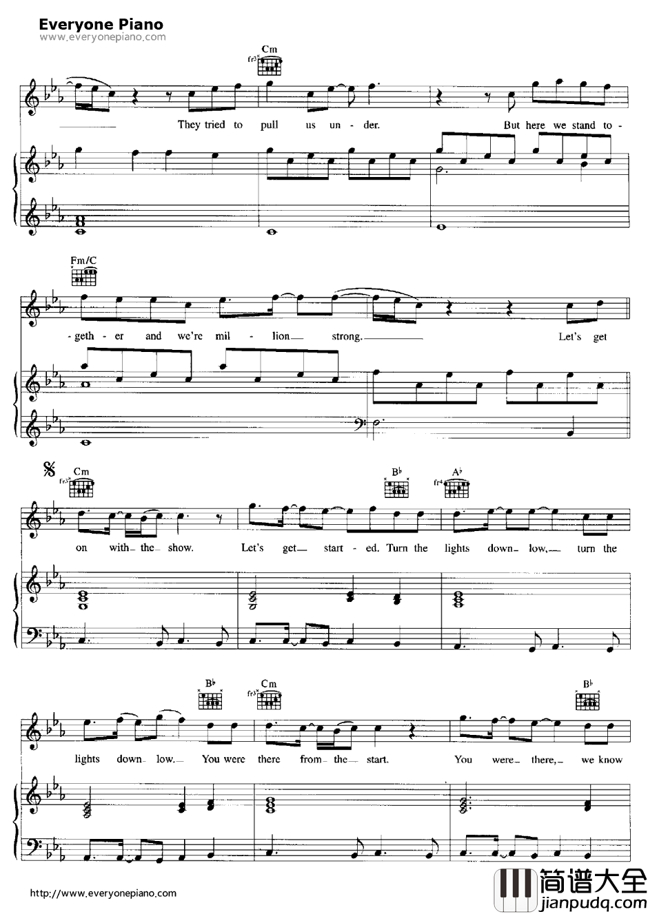 Everybody钢琴谱_Backstreet_Boys后街男孩