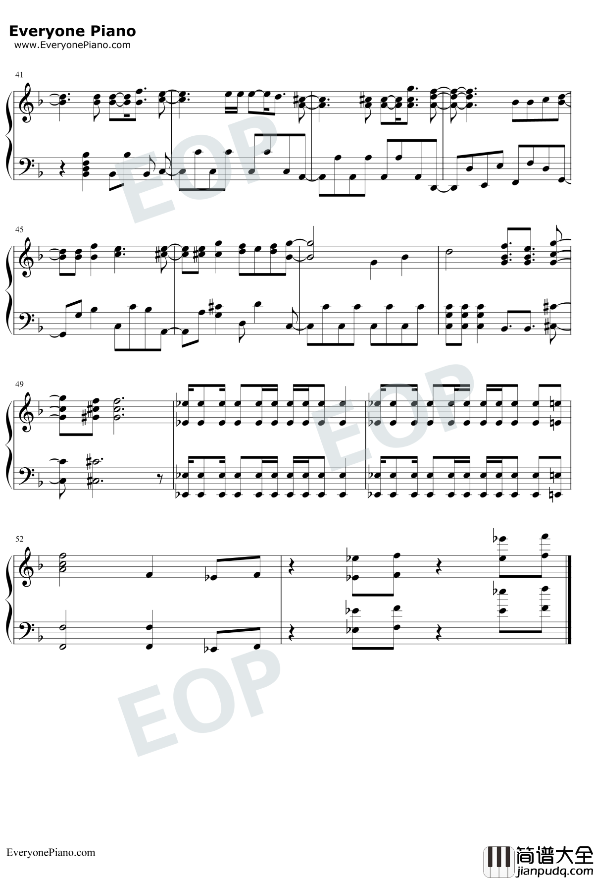 マジLOVE2000钢琴谱_ST☆RISH_歌之王子殿下ED