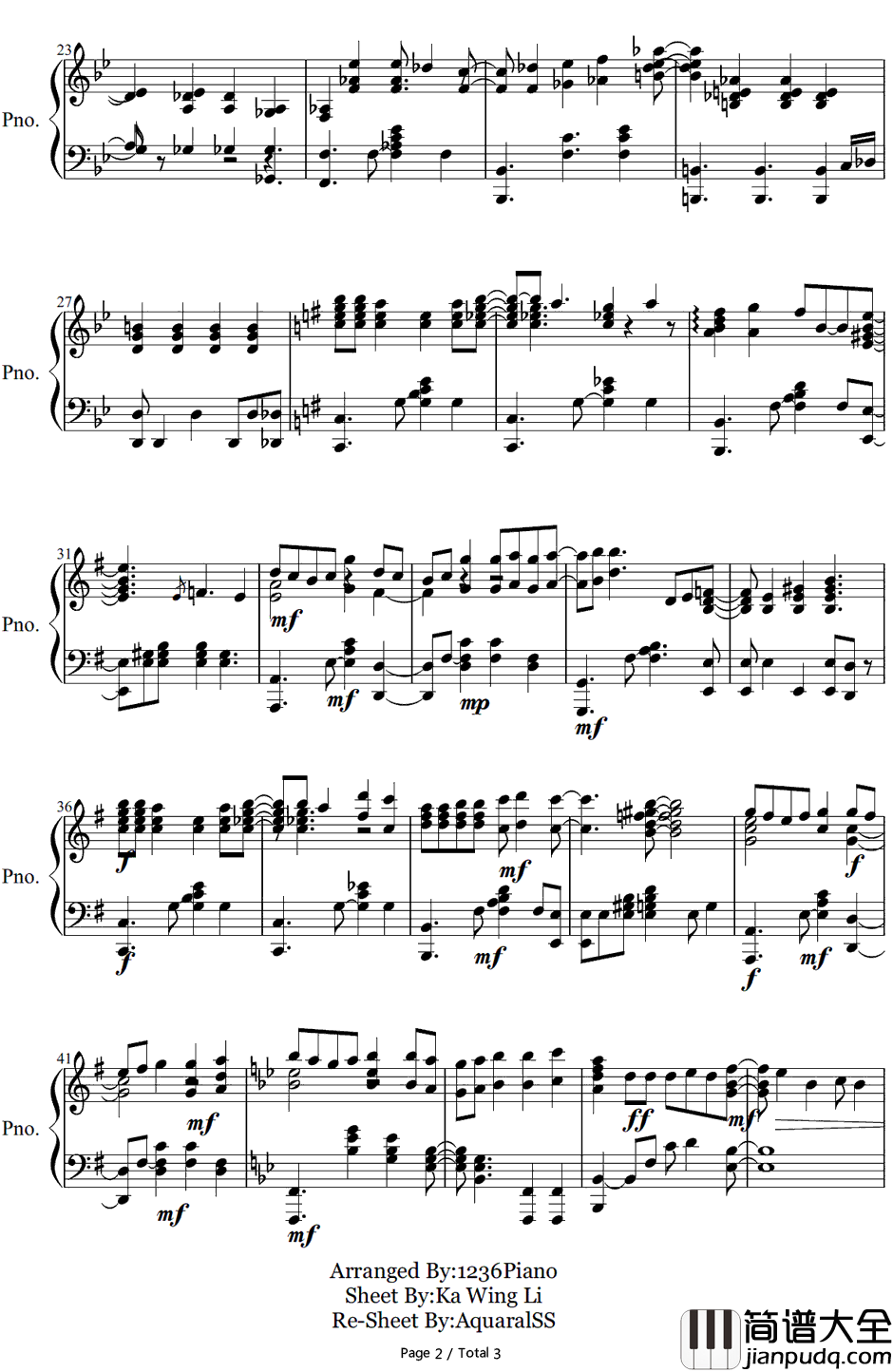 Happy_endings钢琴谱_花泽香菜_绝园的暴风雨ED1