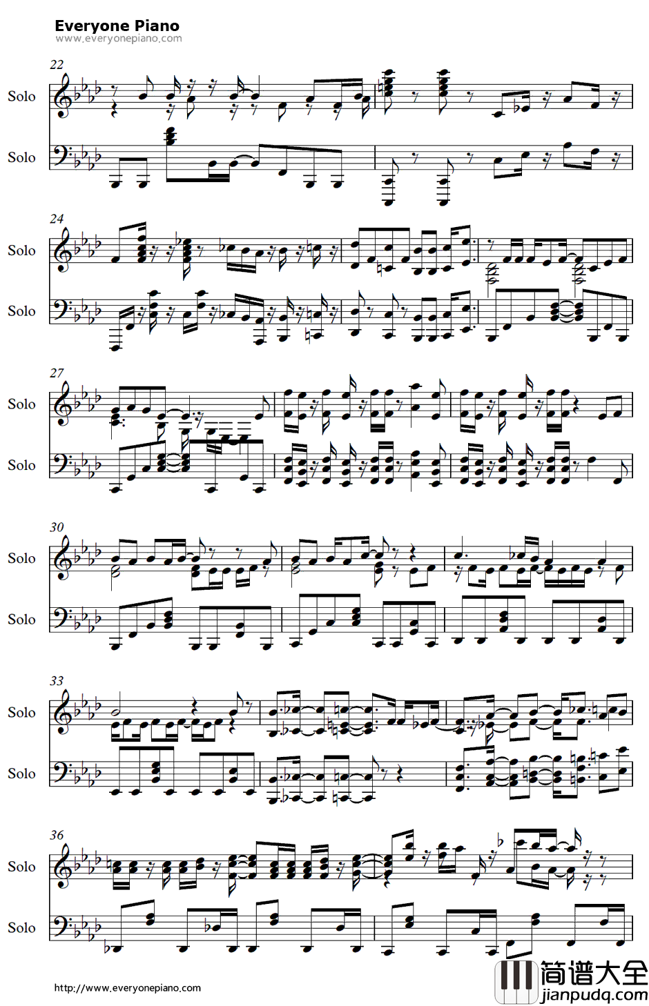 オレンジラプソディ钢琴谱_神宫寺莲（諏訪部順一）_歌之王子殿下真爱2000插入曲