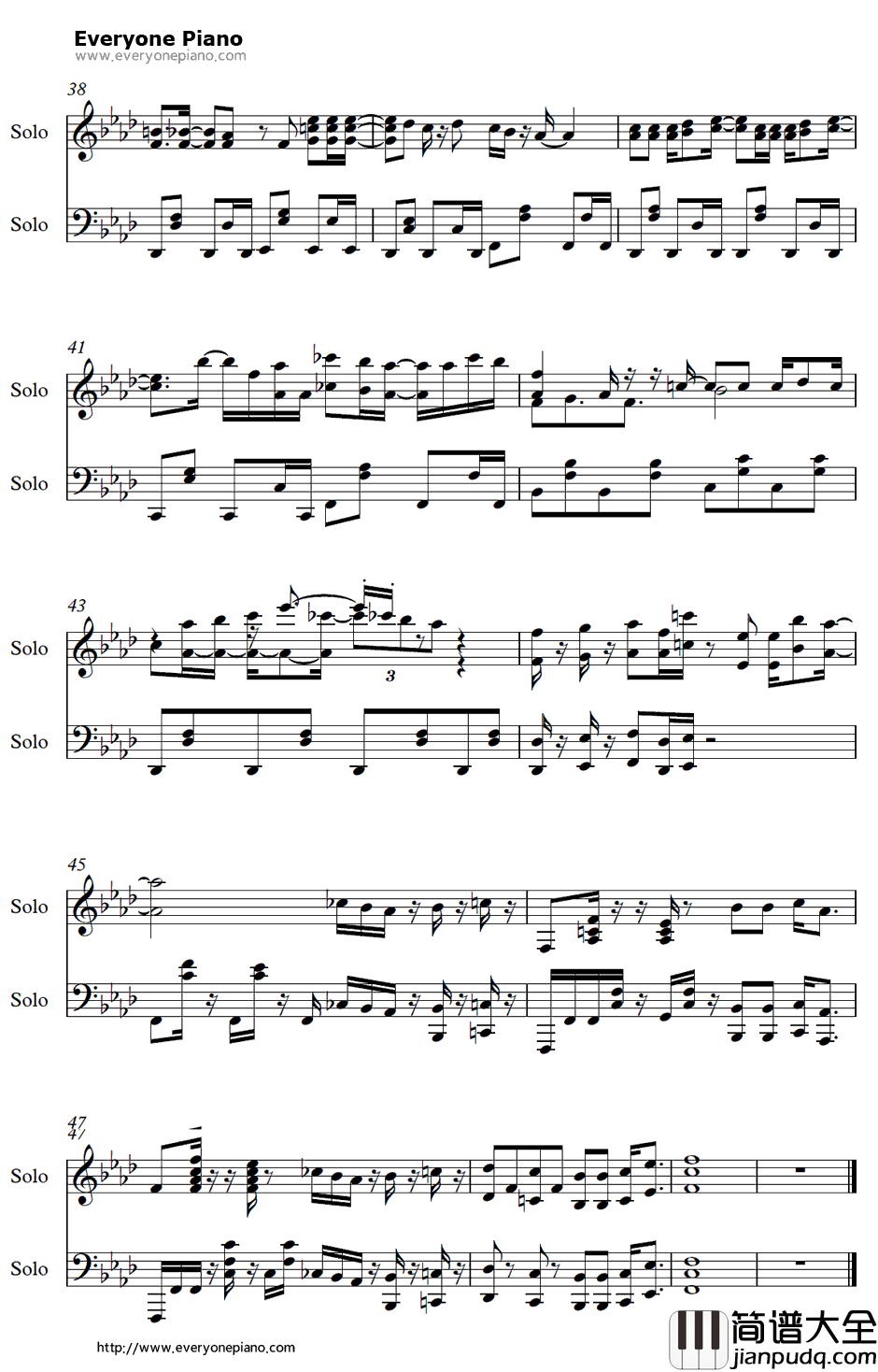 オレンジラプソディ钢琴谱_神宫寺莲（諏訪部順一）_歌之王子殿下真爱2000插入曲