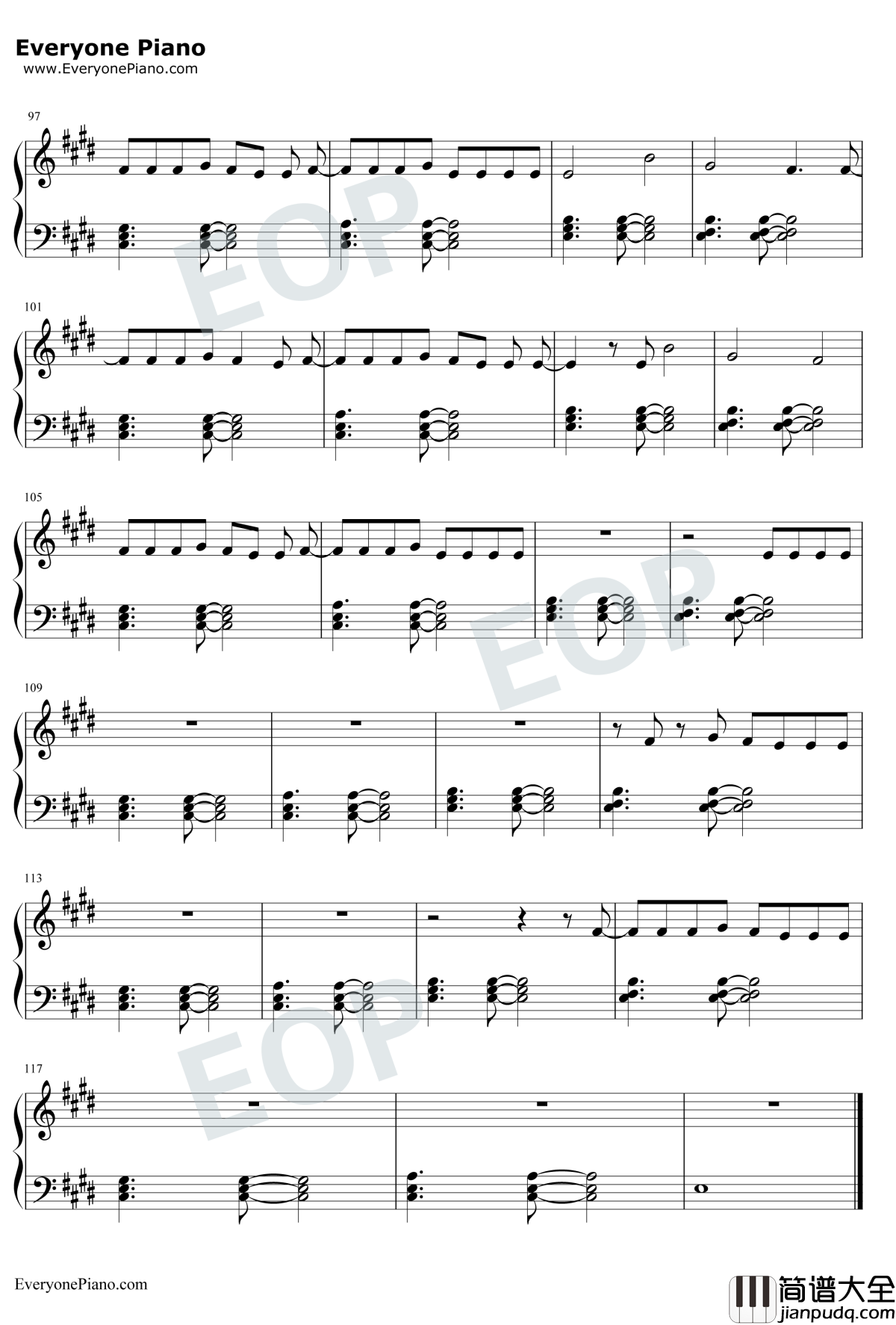 Clean钢琴谱_Taylor_Swift