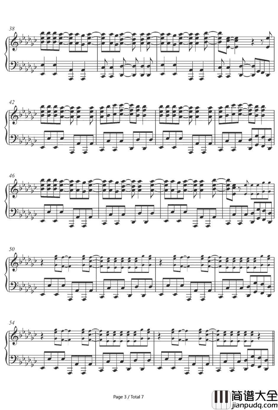 S&M钢琴谱_Rihanna