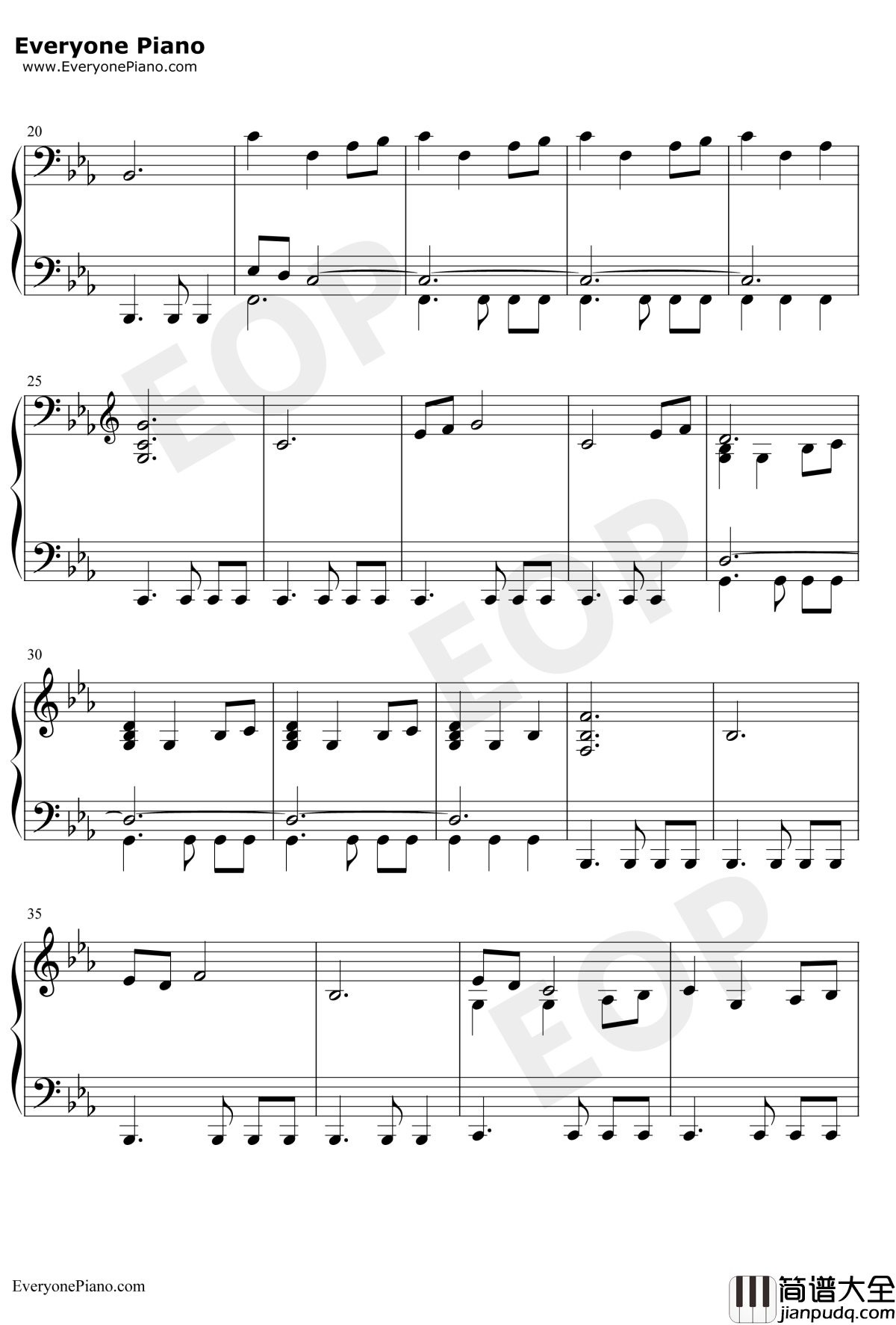 权力的游戏钢琴谱_Ramin_Djawadi