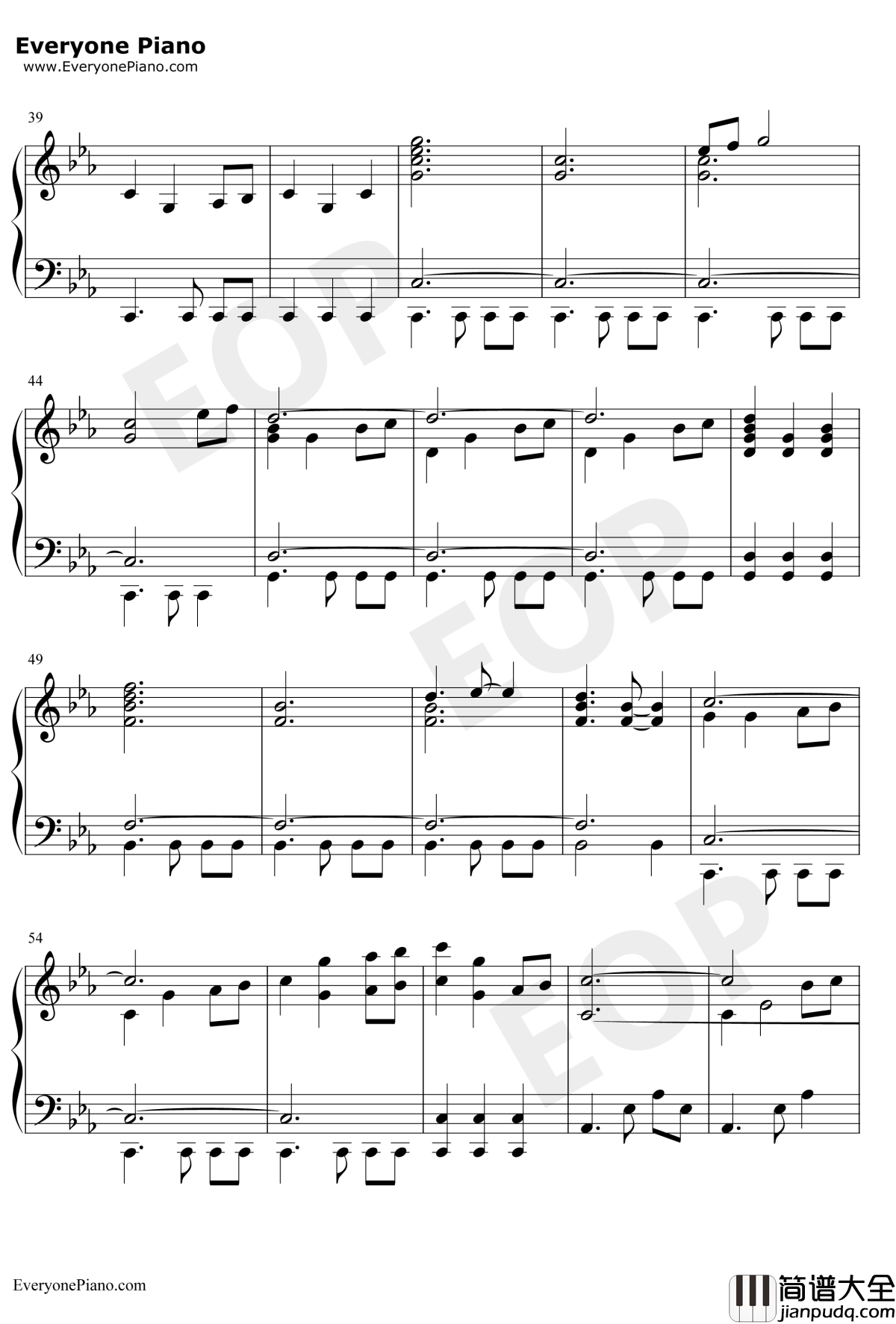 权力的游戏钢琴谱_Ramin_Djawadi