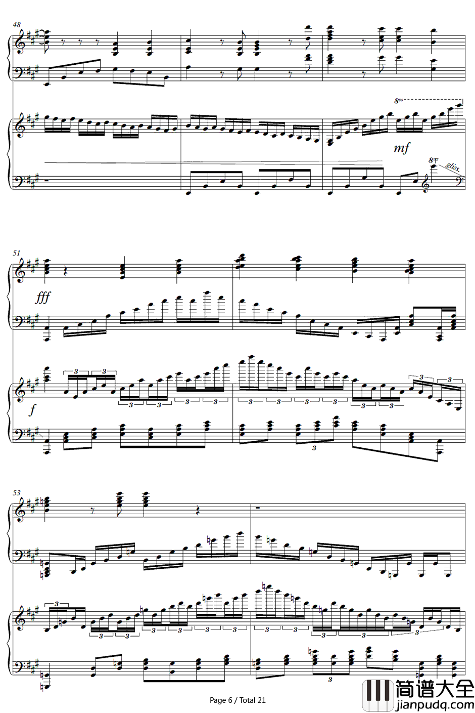 Lightning钢琴谱_TERRASPEX_火星异种ED