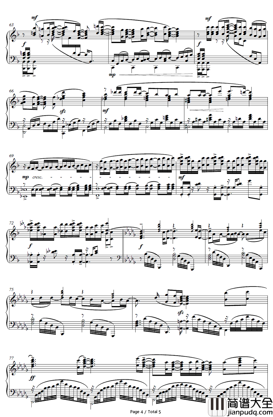 EONIAN钢琴谱_ELISA_イオニアン_乐园追放主题曲