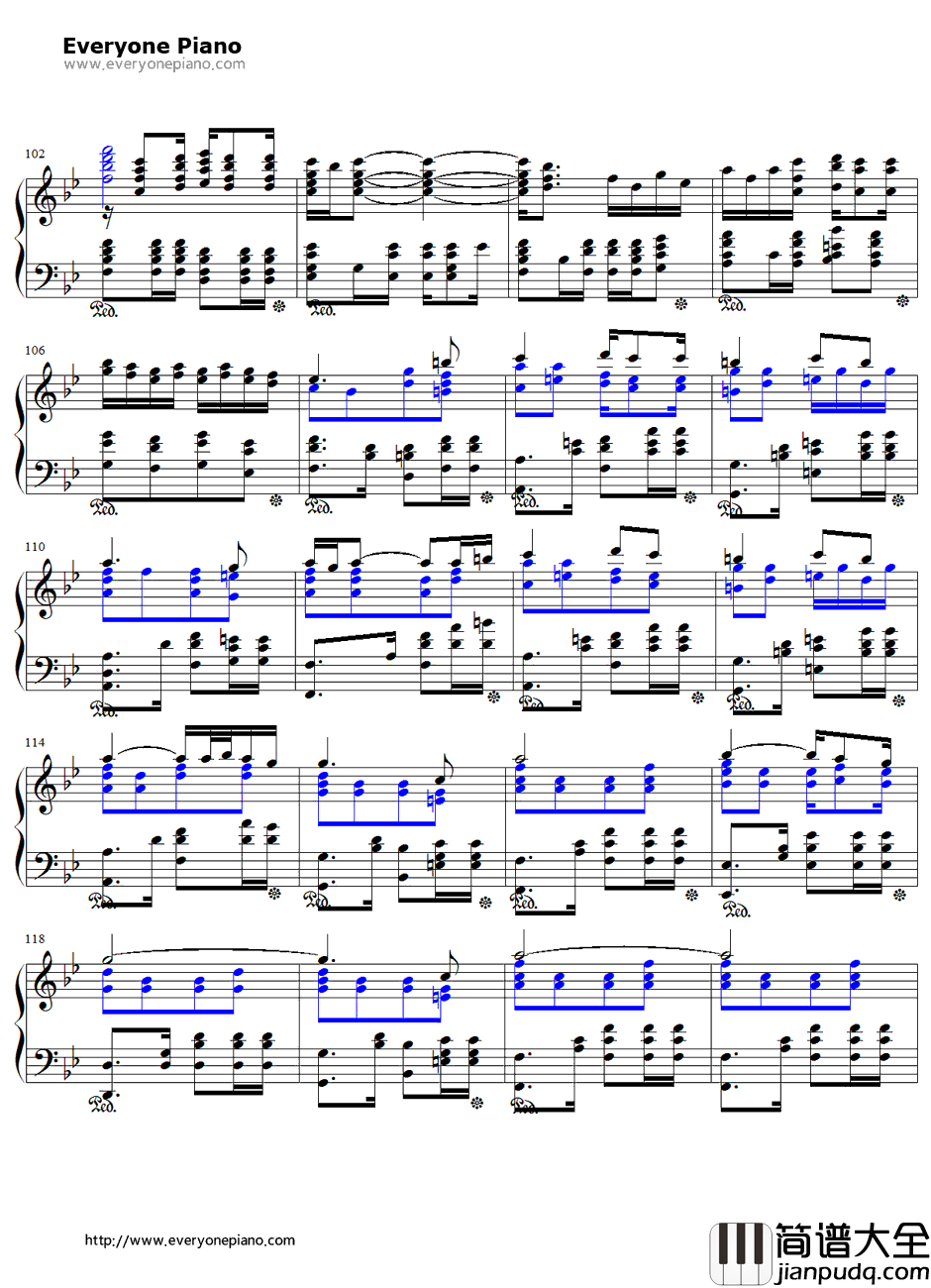 I_See_You钢琴谱_Leona_Lewis_阿凡达主题曲