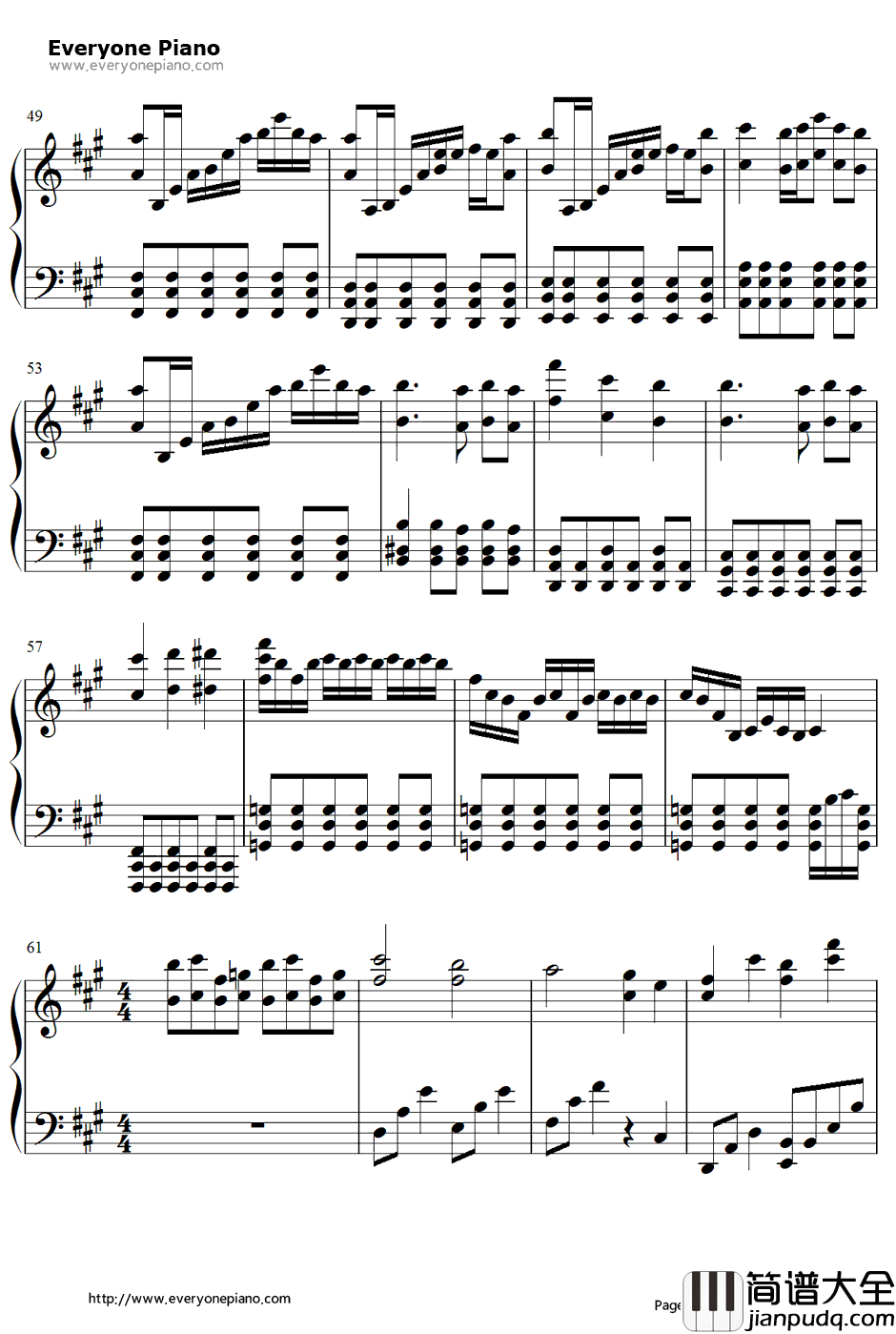 Sairai钢琴谱_小林信一_Deemo插曲